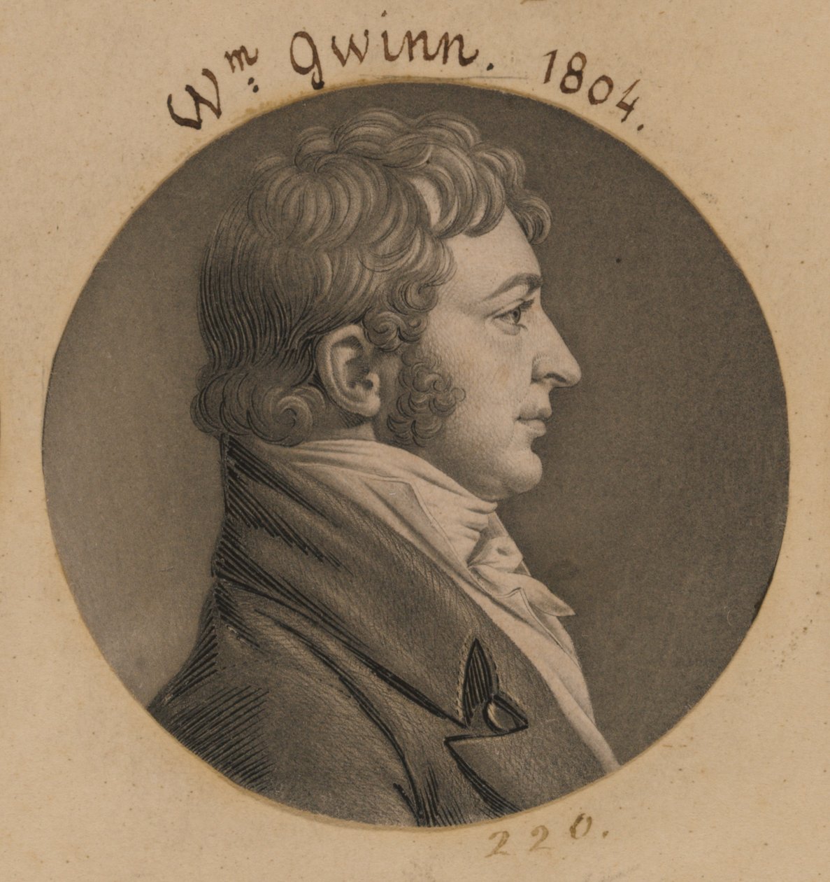 William Gwynn af Charles Balthazar Julien Févret de Saint-Mémin