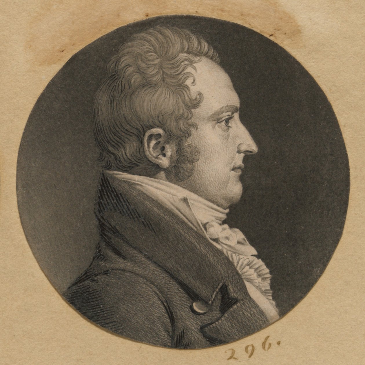 William Peter Van Ness af Charles Balthazar Julien Févret de Saint-Mémin