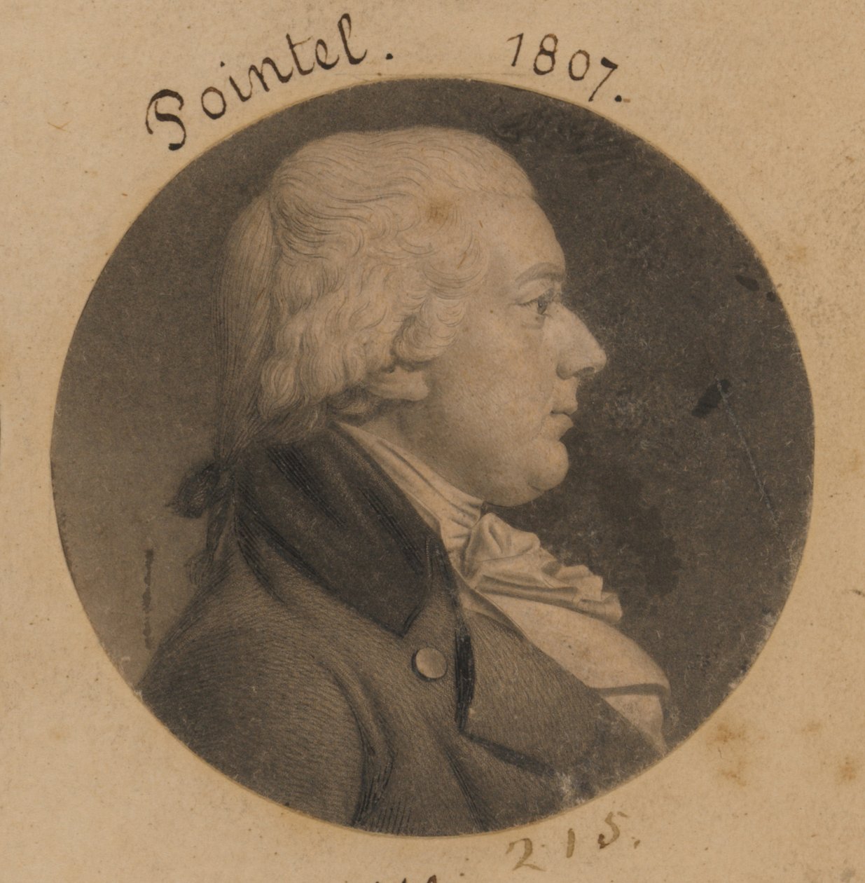 William Poyntell af Charles Balthazar Julien Févret de Saint-Mémin