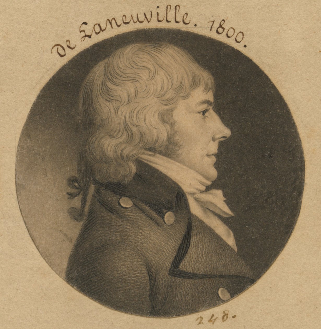De Laneuville af Charles Balthazar Julien Févret de Saint-Mémin