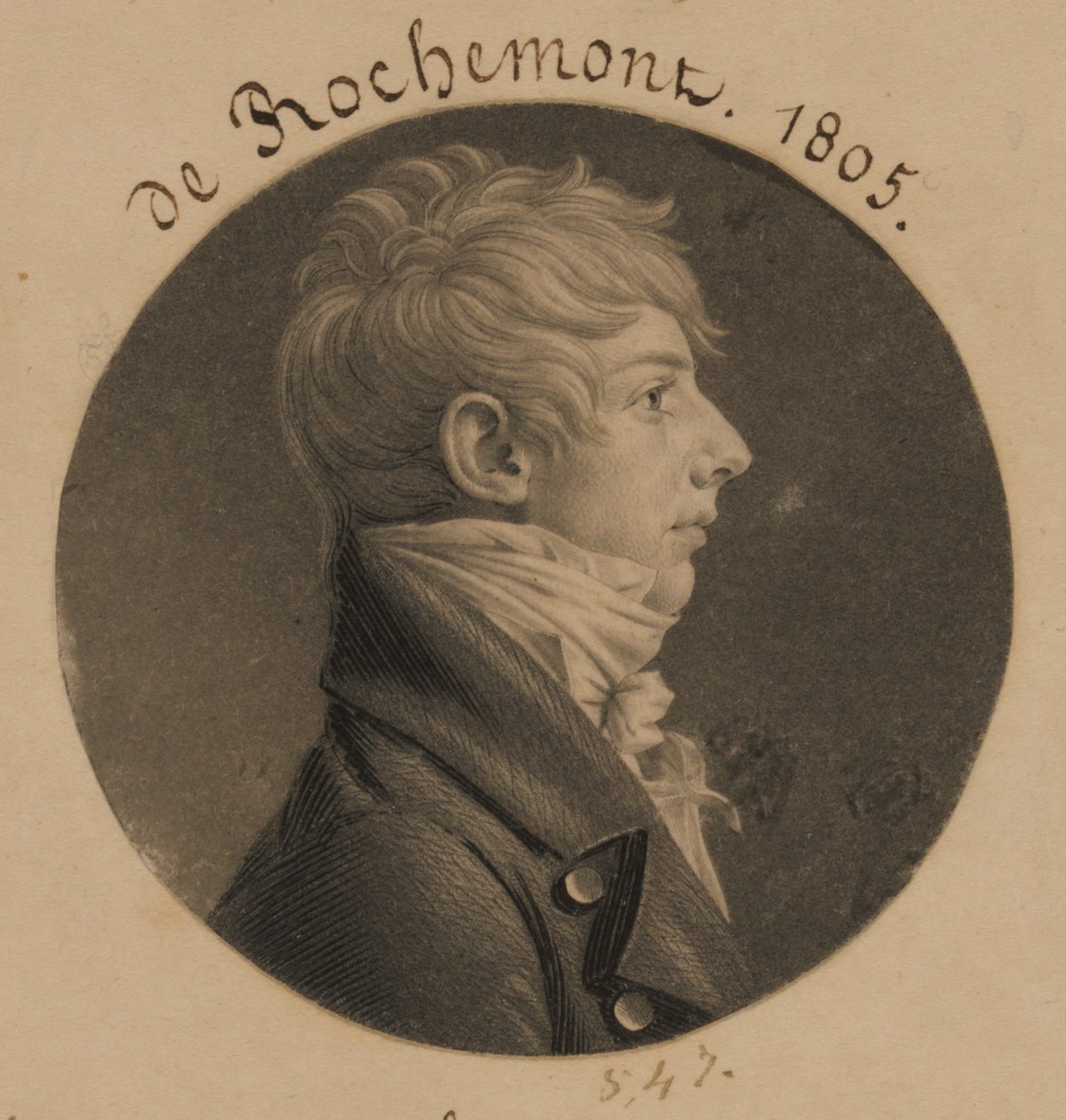 de Rochemont af Charles Balthazar Julien Févret de Saint-Mémin