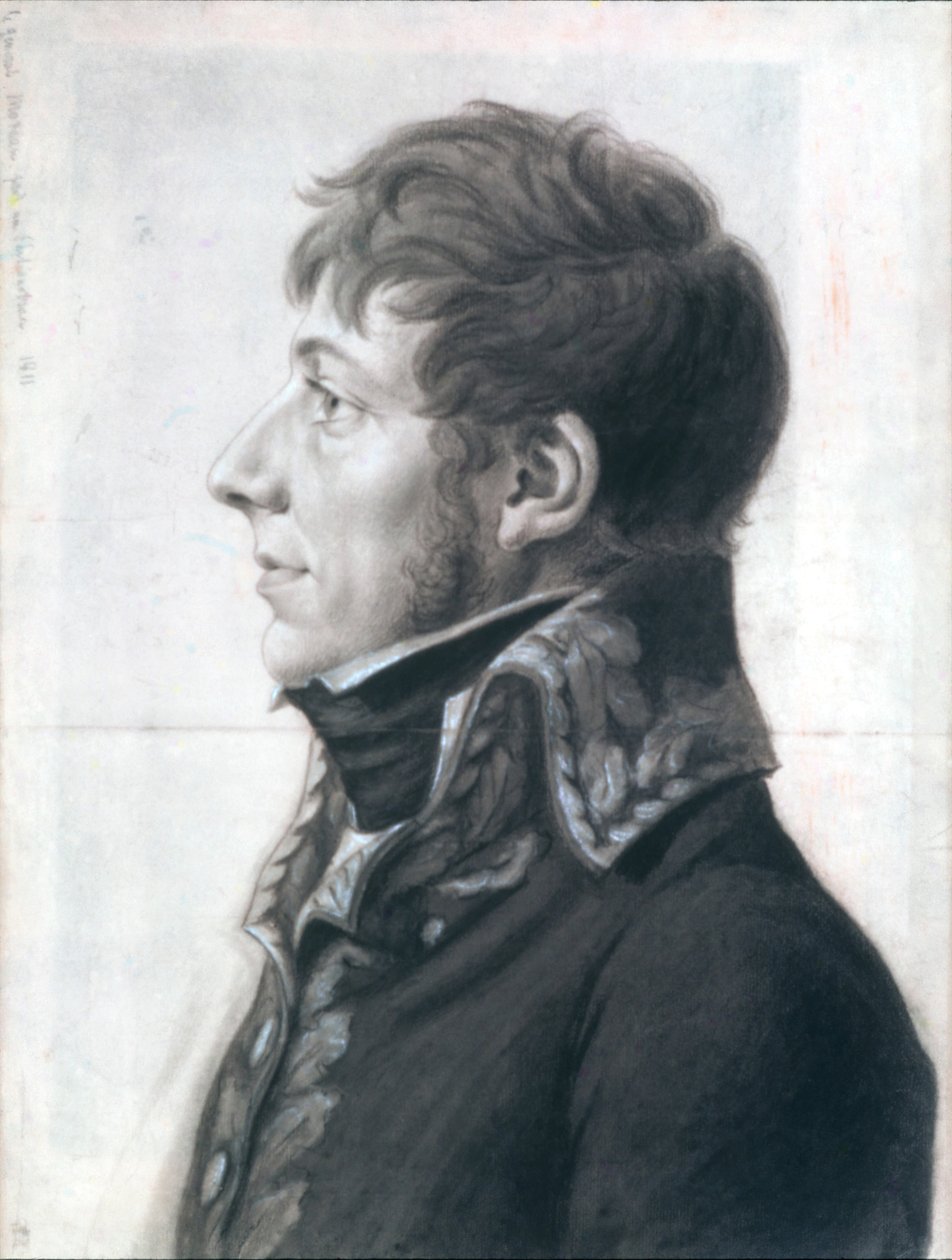 Jean-Victor Moreau, ca. 1806 eller 1811. af Charles Balthazar Julien Févret de Saint Mémin