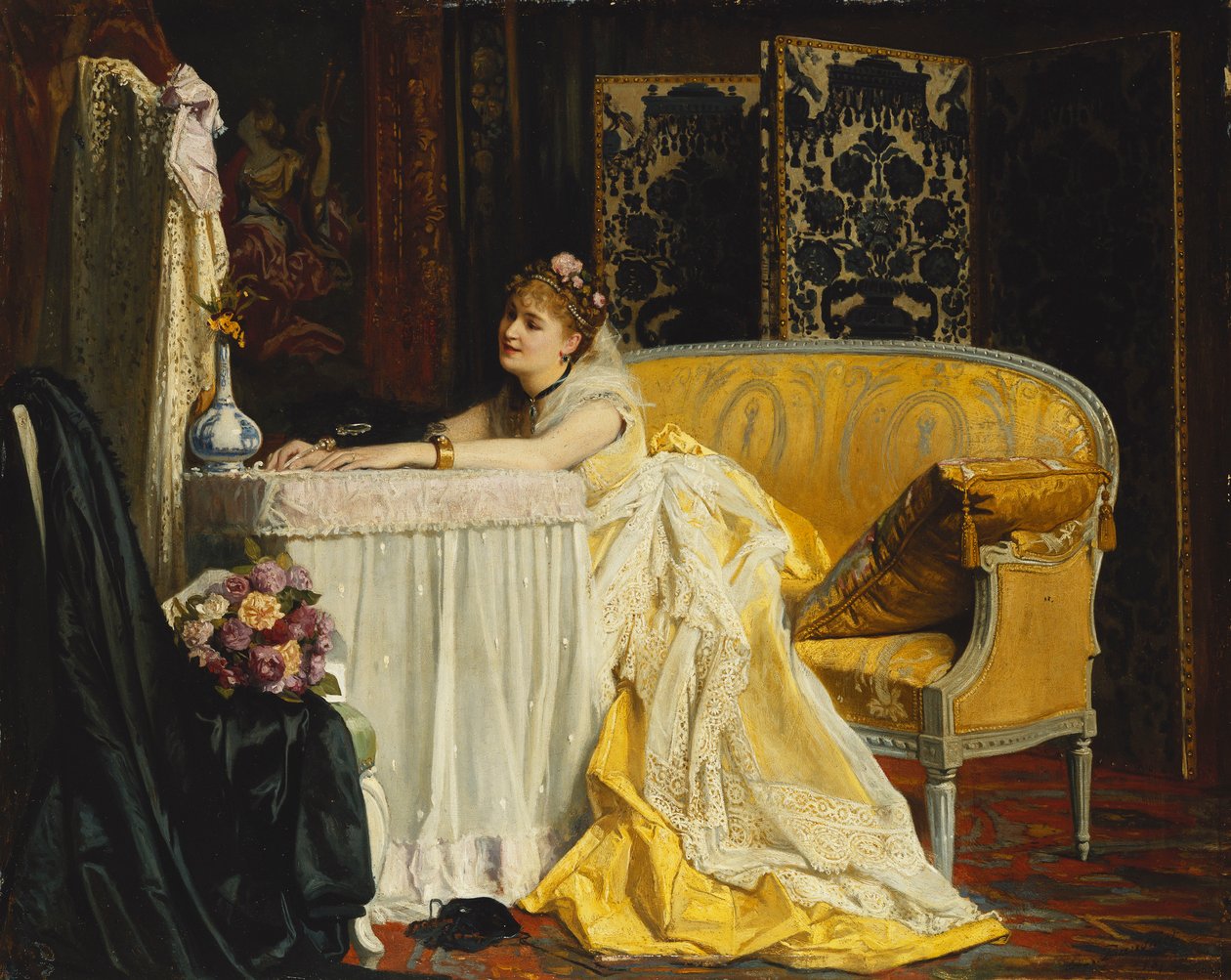 Efter bolden, af Charles Baugniet