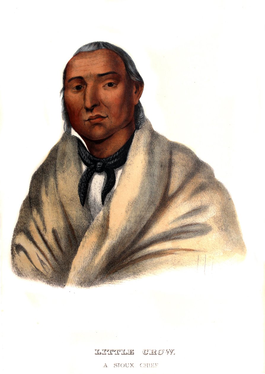 Lille Krage, en Sioux-høvding af Charles Bird King