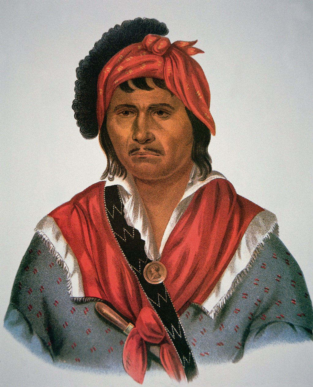 Neamathla chef af Charles Bird King