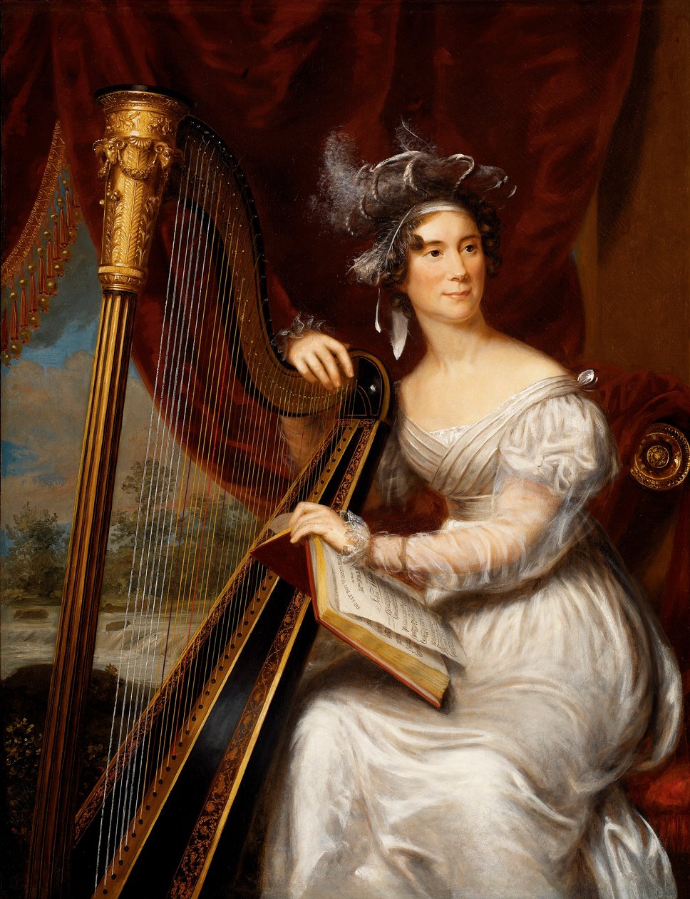 Portræt af Louisa Adams, John Quincy Adams