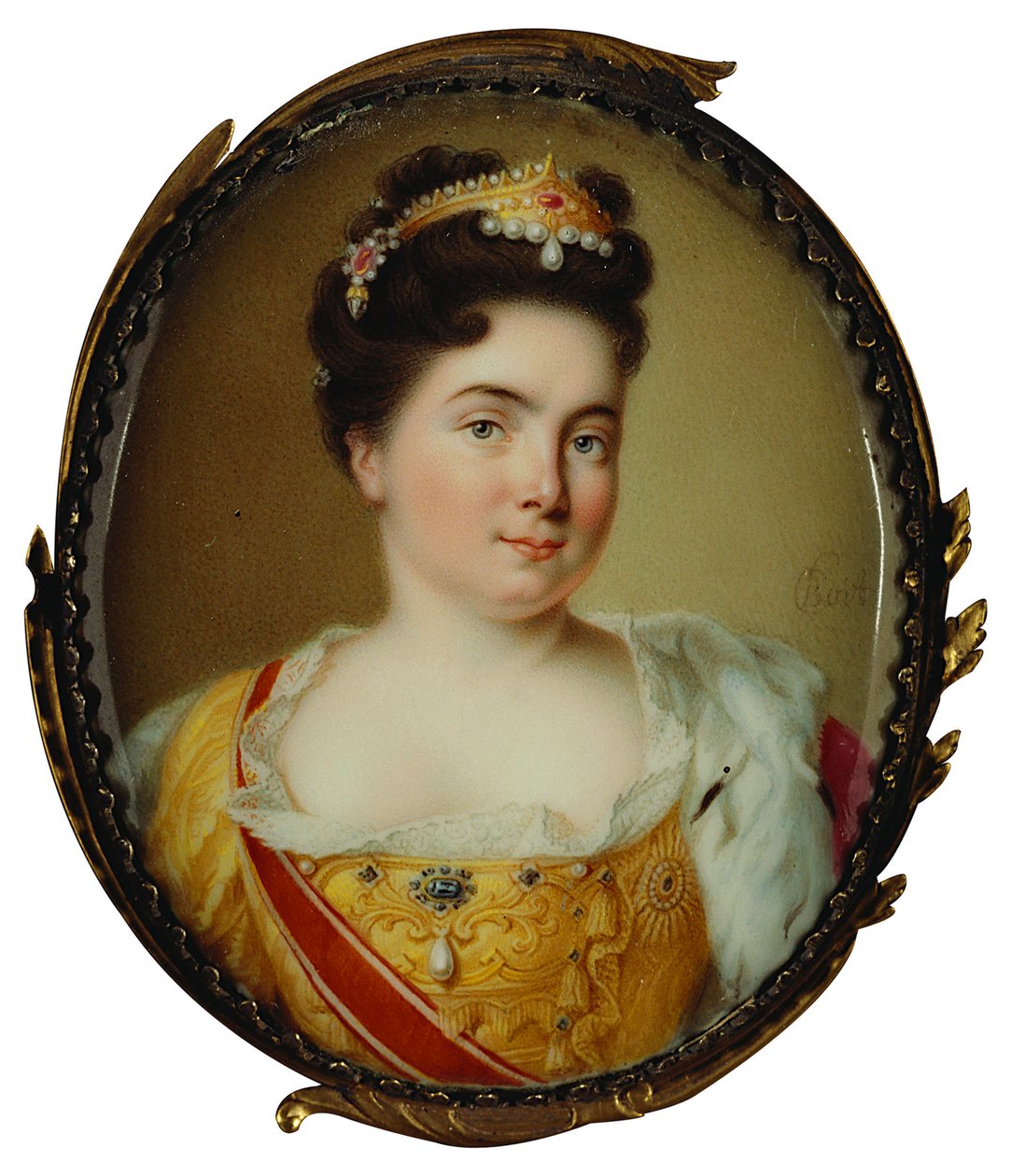 Portræt af kejserinde Catherine I. 1684-1727, 1717. af Charles Boit
