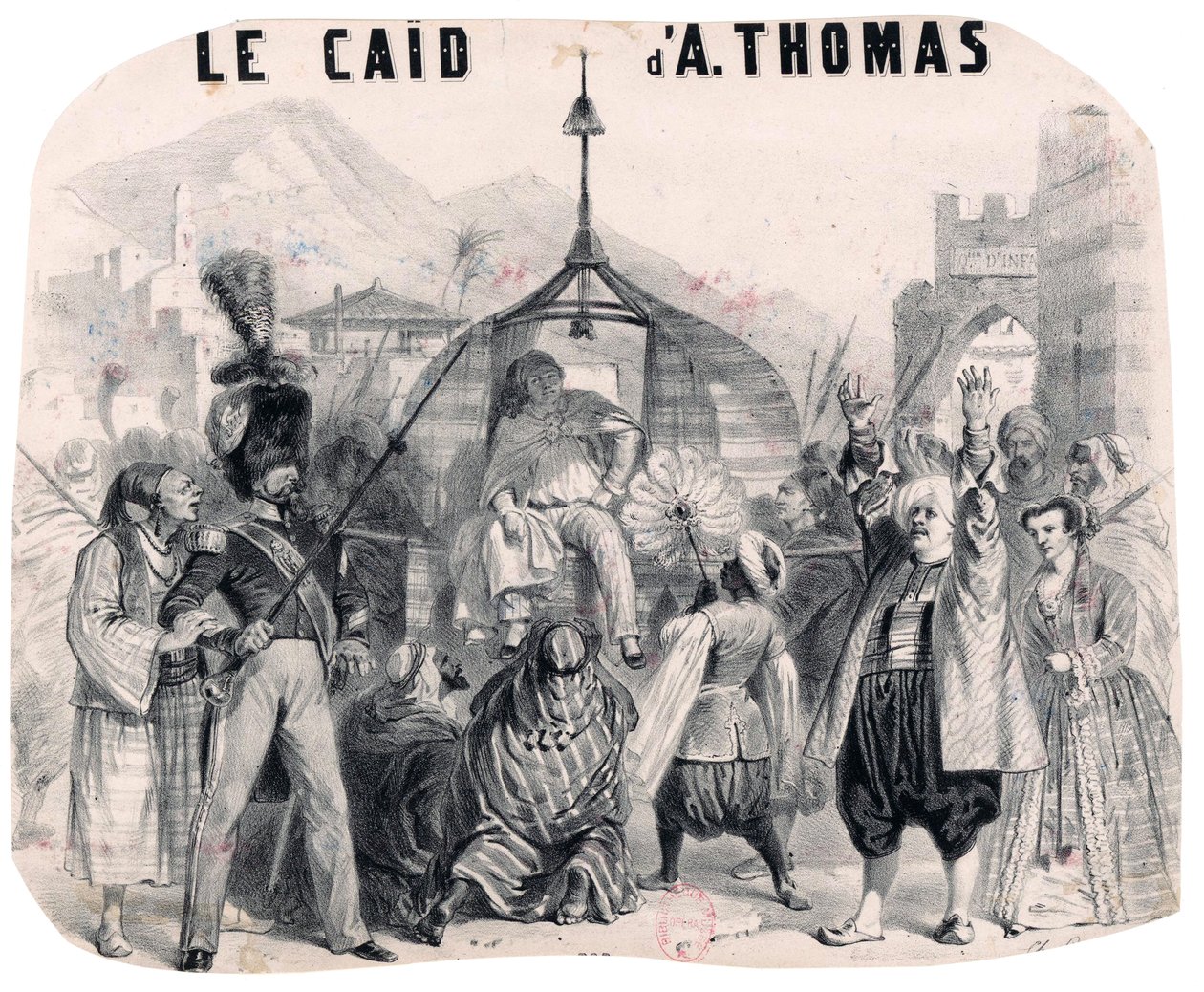 Le caïd af A. Thomas af Charles Bour