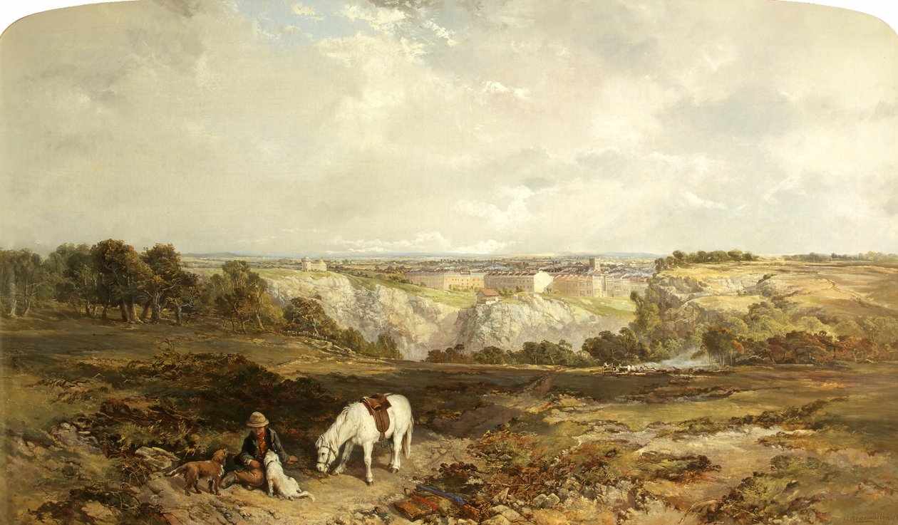 Clifton i 1848 af Charles Branwhite