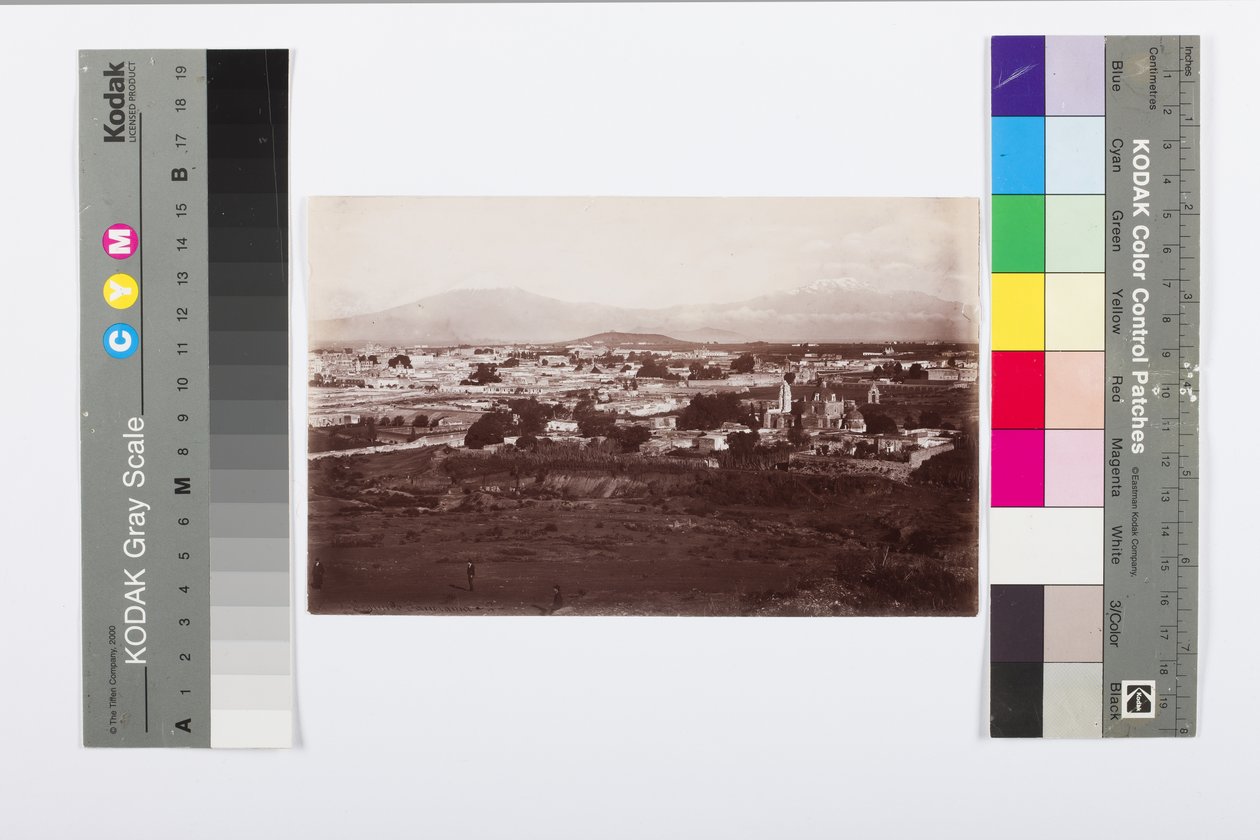 Orizaba Peak and Settlement, ca. 1900 (albumin print) af Charles Burlingame Waite