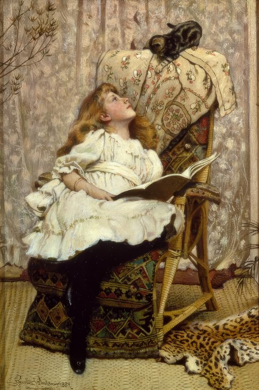 En rival attraktion af Charles Burton Barber