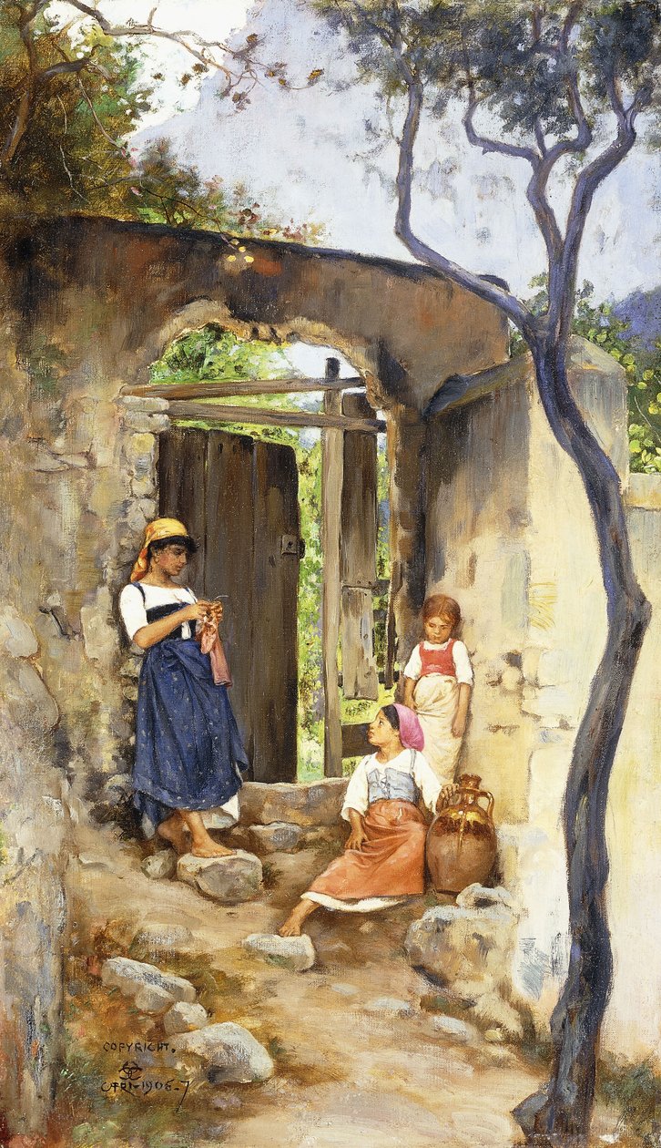 Havedøren, 1906-1907 af Charles Caryl Coleman