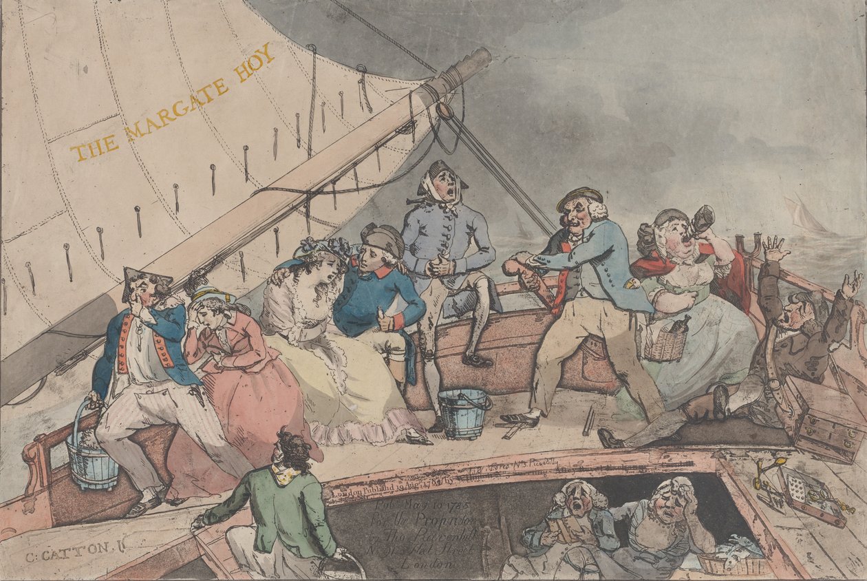 På vej den 19. august 1789. af Charles Catton the Younger