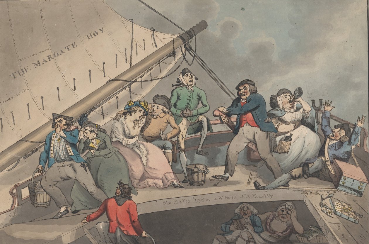 På vej den 12. januar 1795. af Charles Catton the Younger