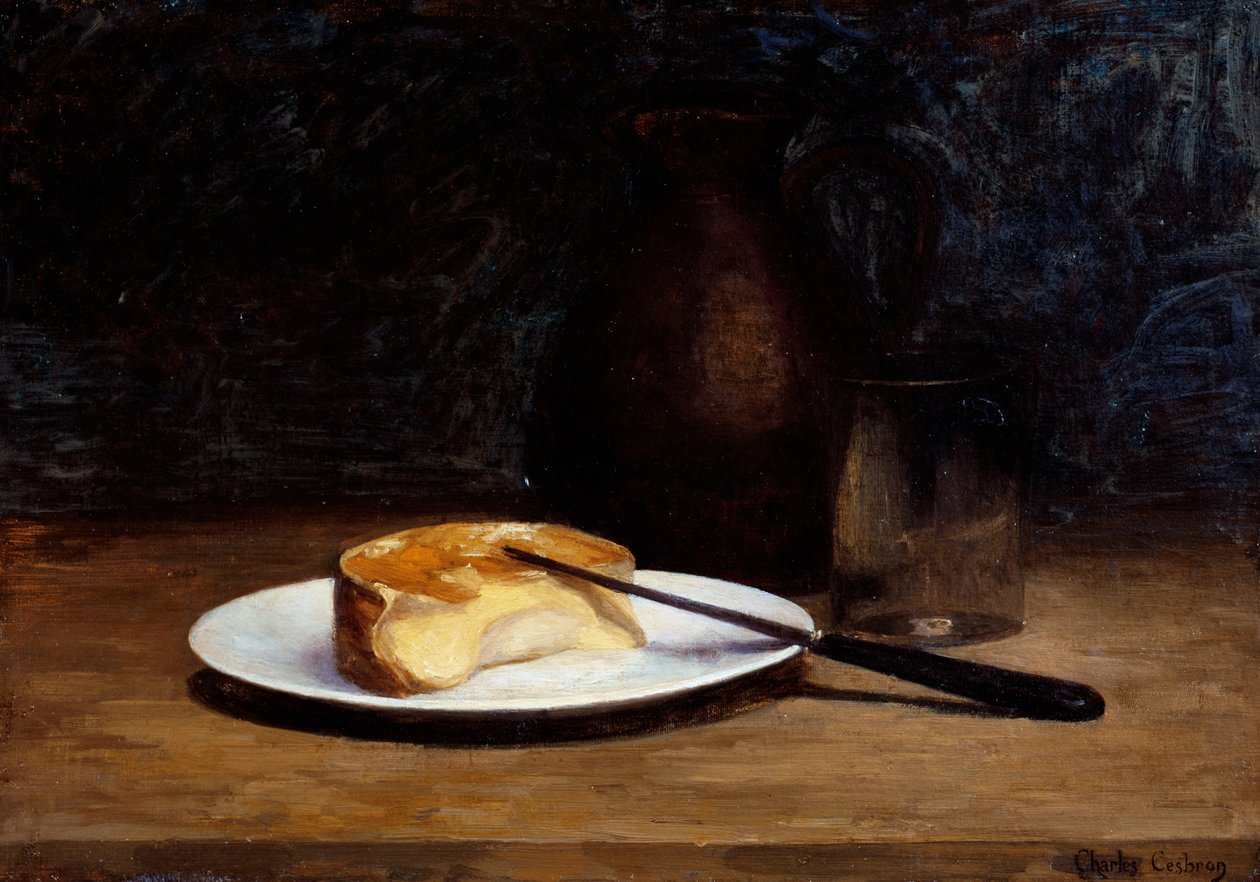 Stilleben med obersten, 1900 af Charles Cesbron