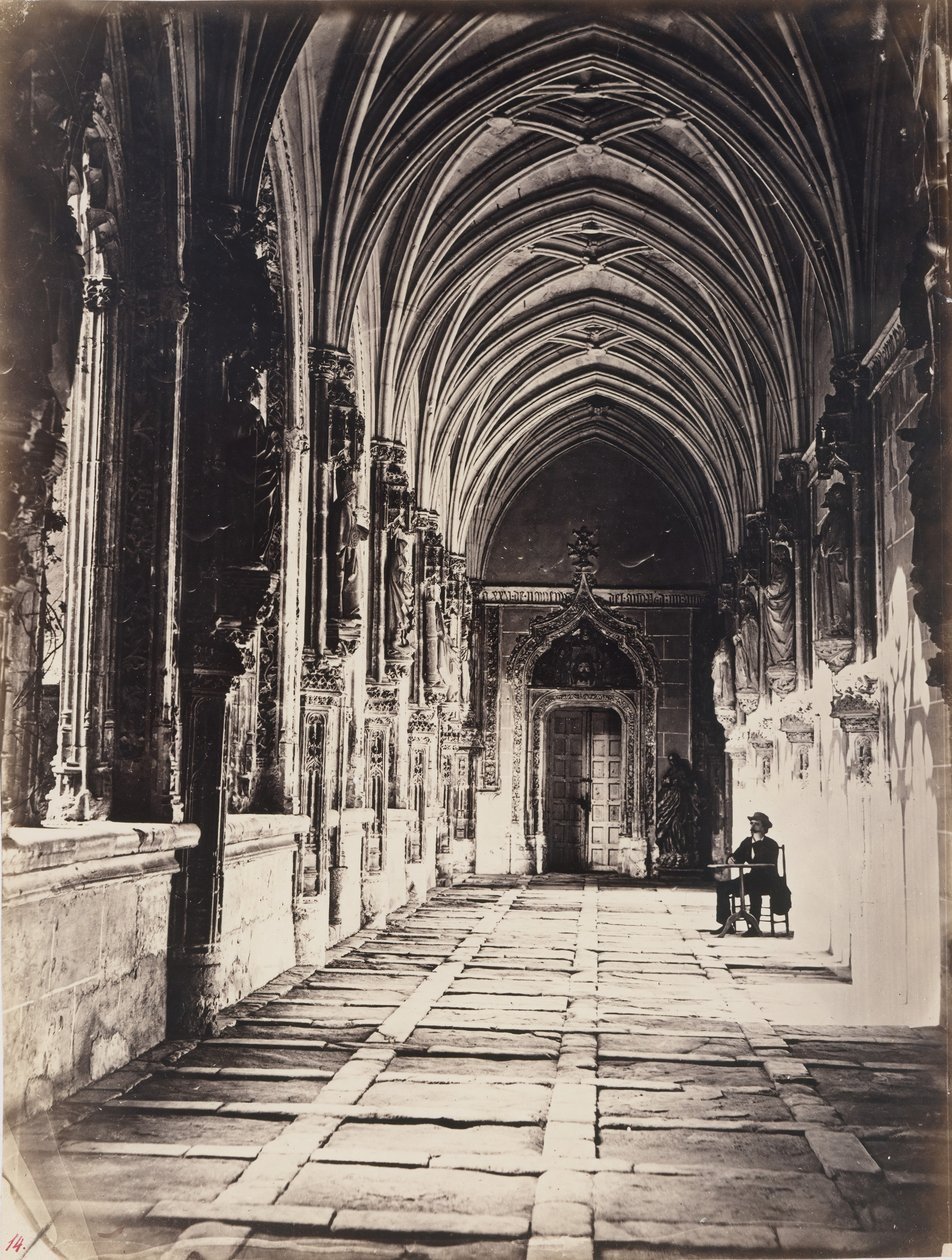 [Cloisters of the Church of Saint John of the Kings, Toledo, Spanien], ca. 1858. af Charles Clifford