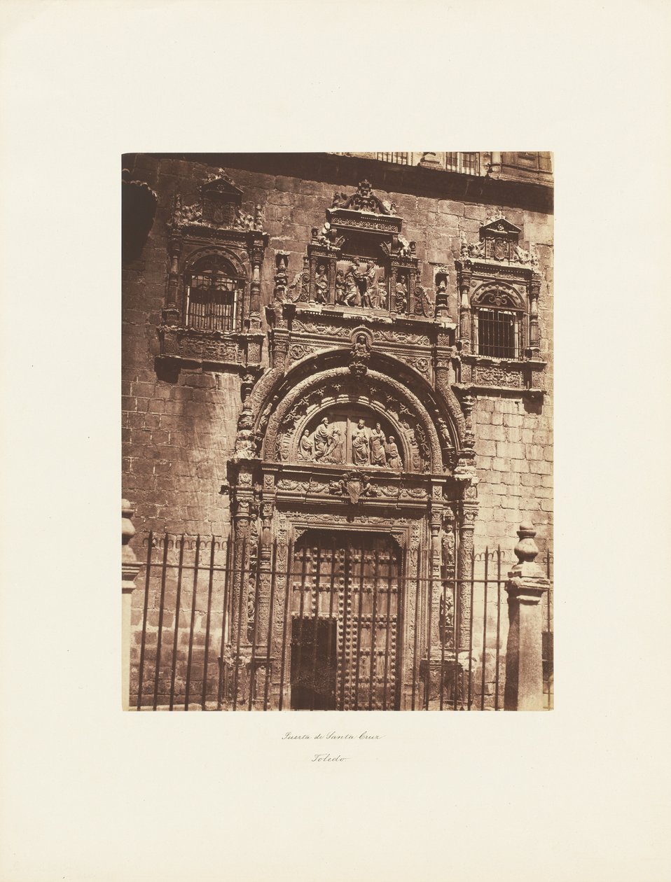 Holy Cross Gate, Toledo af Charles Clifford