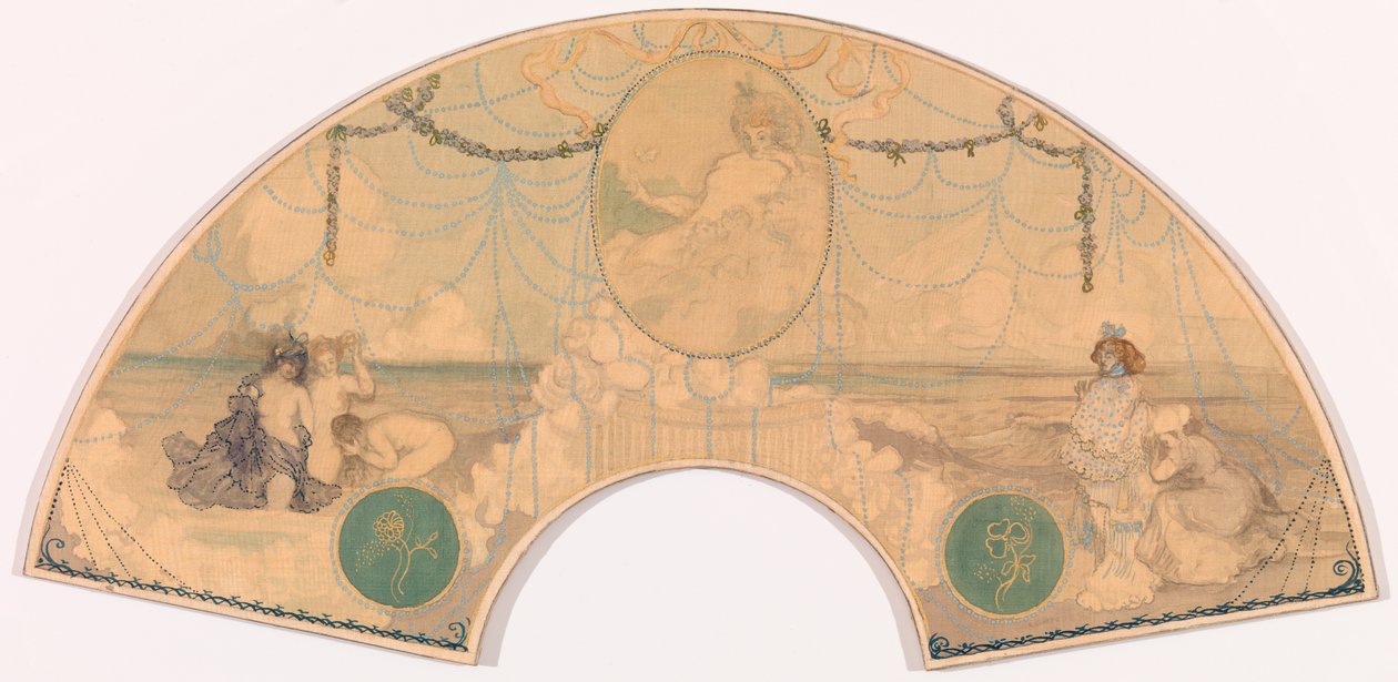 Fantasy - Hav og figurer af Charles Edward Conder
