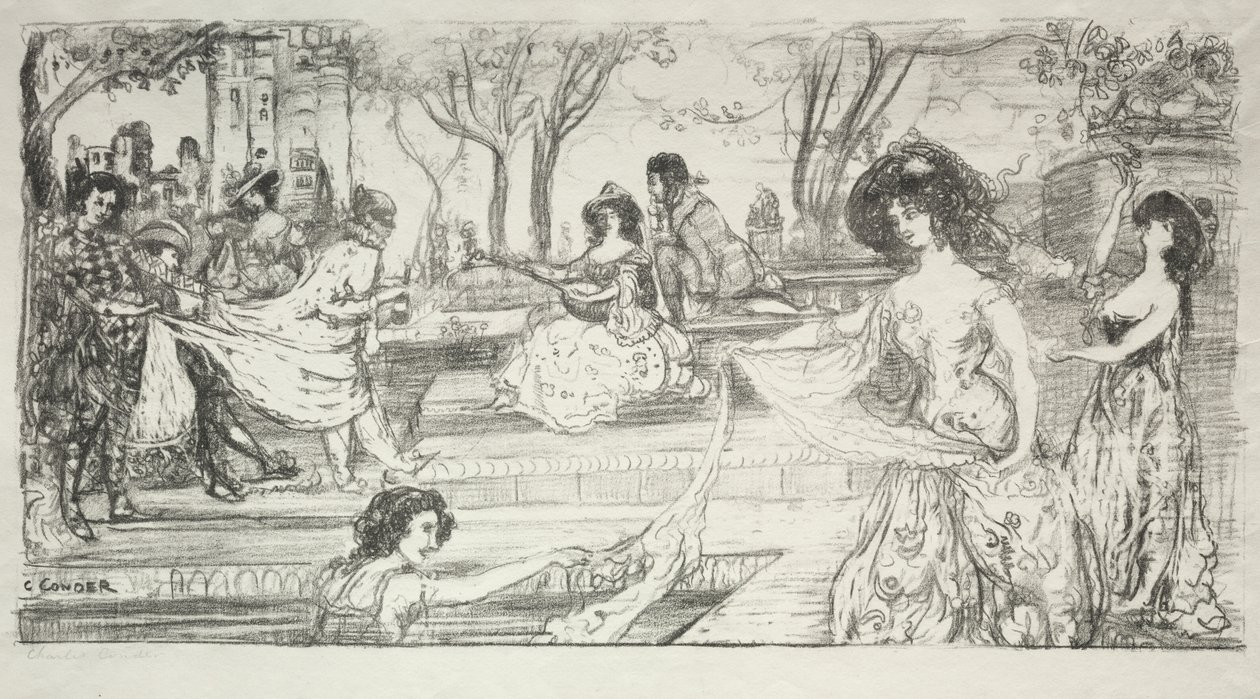 Guitaristen af Charles Edward Conder