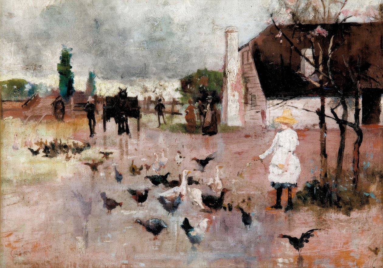 Te tid af Charles Edward Conder
