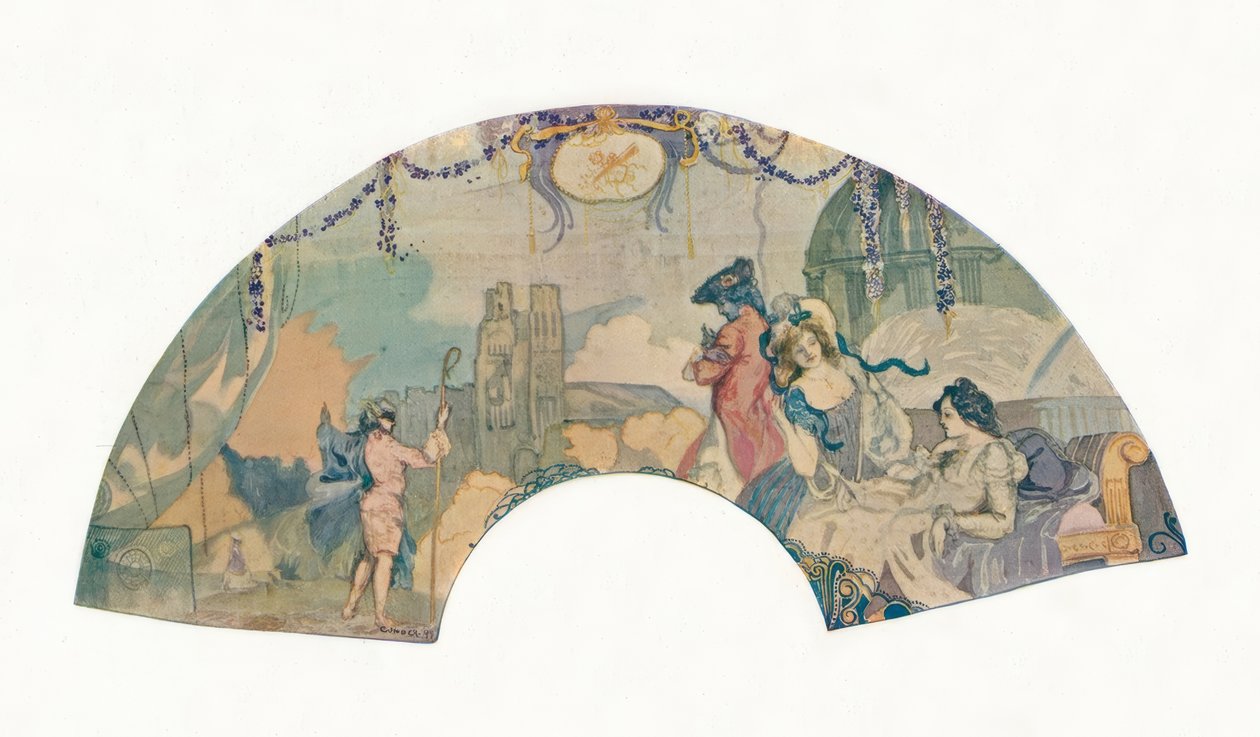 Den romantiske udflugt af Charles Edward Conder