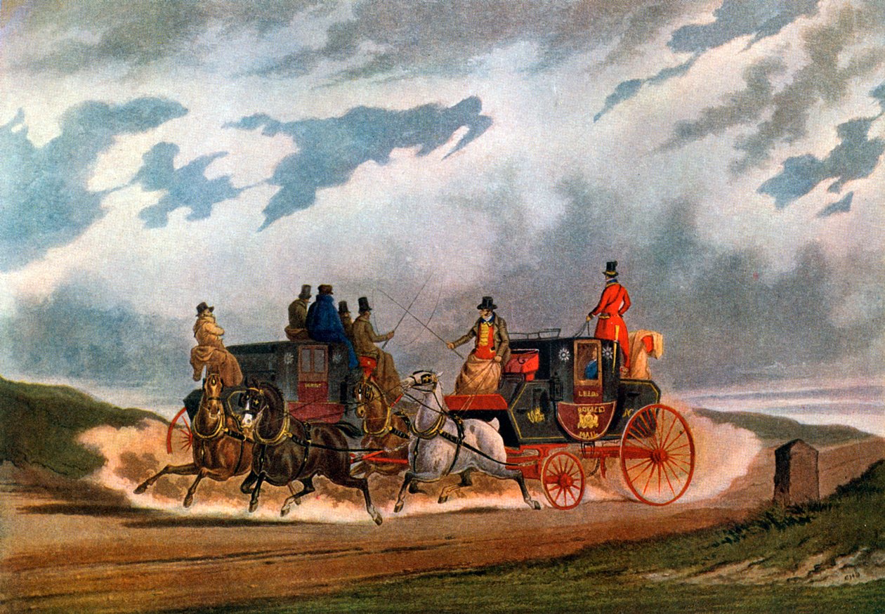 Half Way Leeds Coach, 1837 1927. af Charles Cooper Henderson