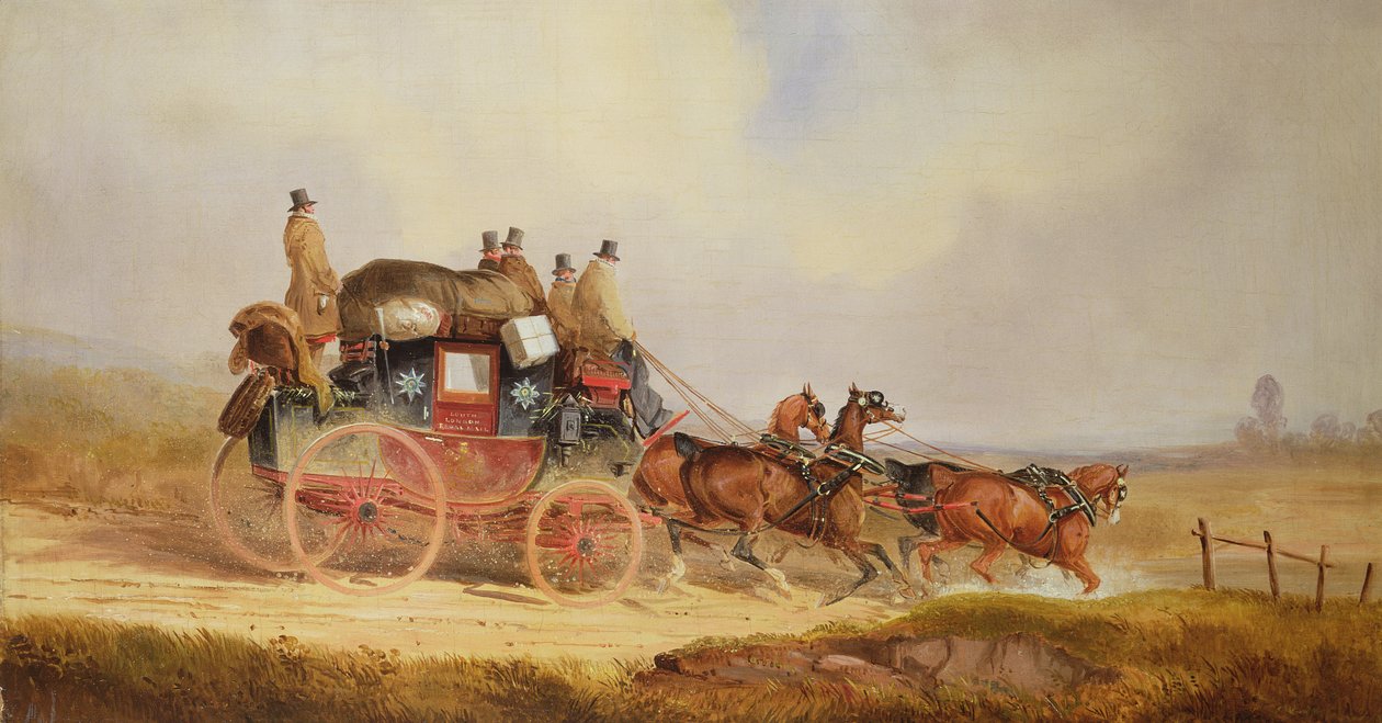 The London to Louth Royal Mail (par til 378792) af Charles Cooper Henderson