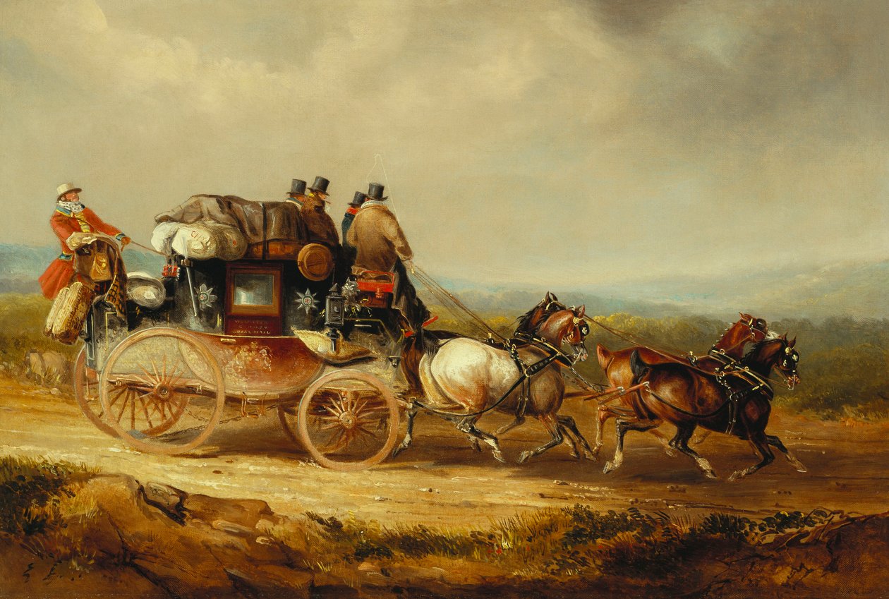 London til Worcester Royal Mail af Charles Cooper Henderson