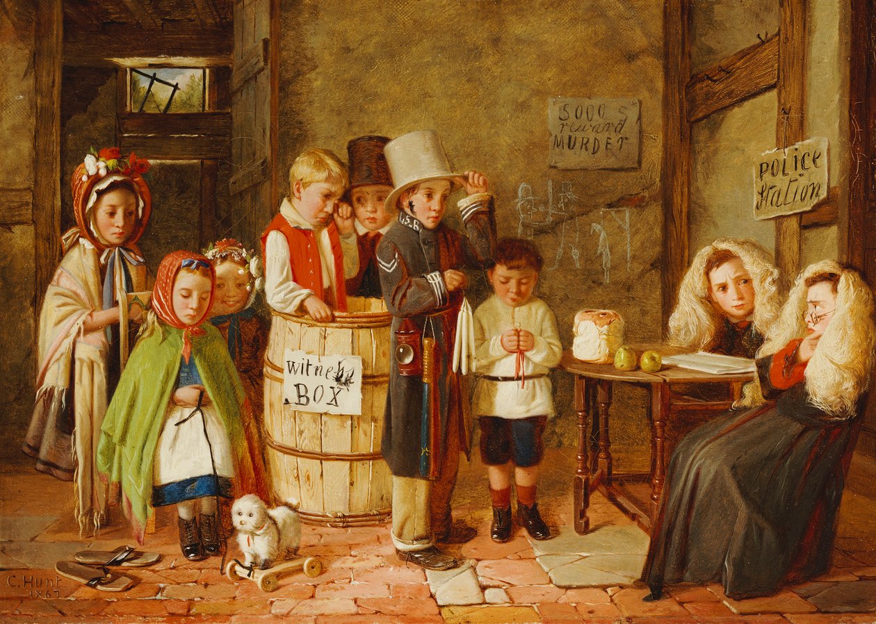 Politiretten, 1867 af Charles Cooper Henderson