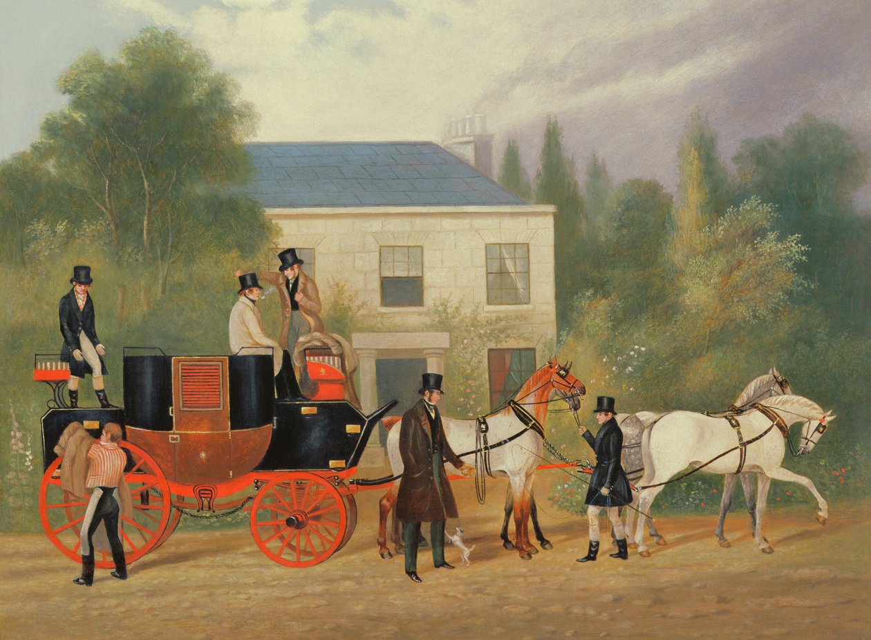Scenecoachen forbereder sig på afgang af Charles Cooper Henderson