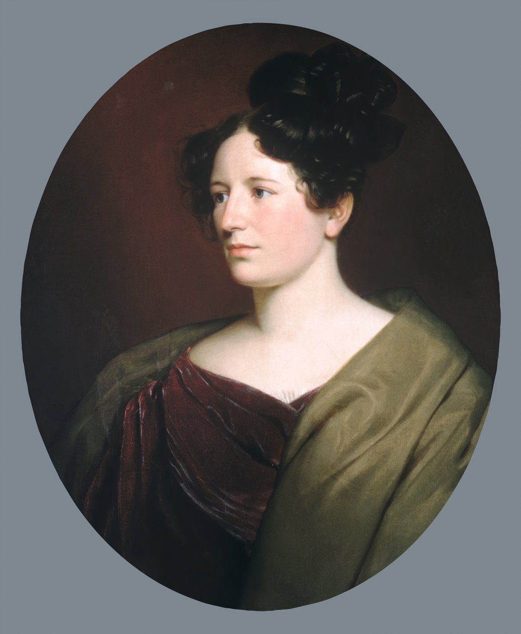Fru. David Cadwallader Colden, 1830. af Charles Cromwell Ingham