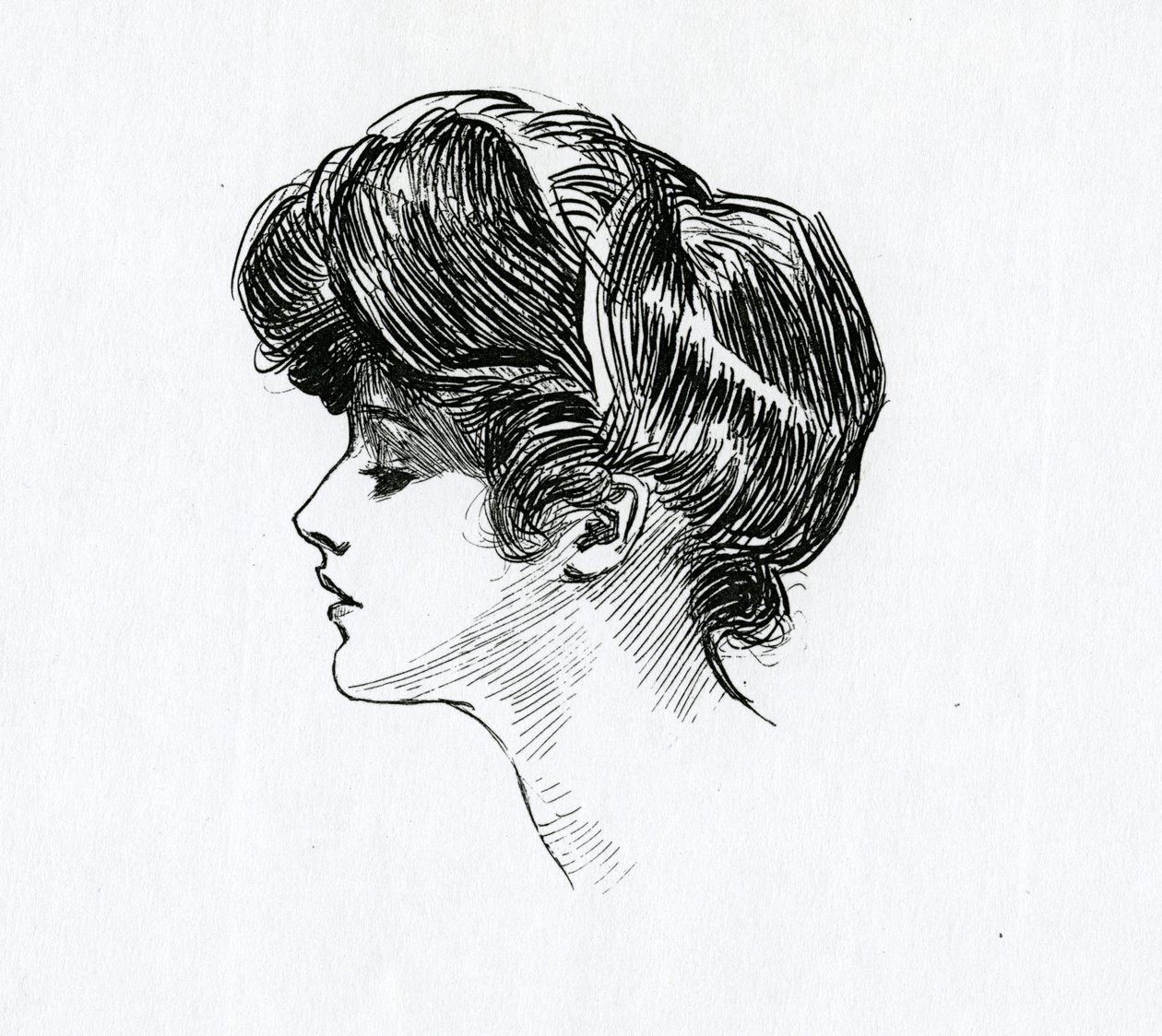 En Gibson-pige, ca. 1902 af Charles Dana Gibson