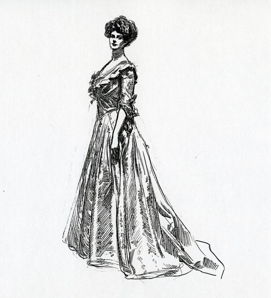 En Gibson-pige, ca. 1902 af Charles Dana Gibson