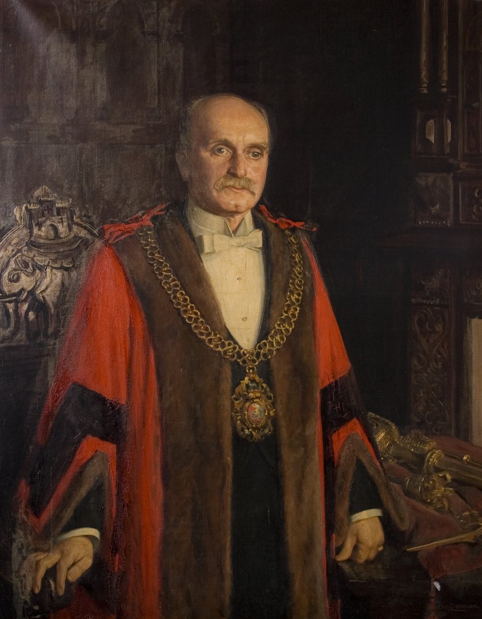 Rådmand Siegfried Bettmann af Charles Daniel Ward