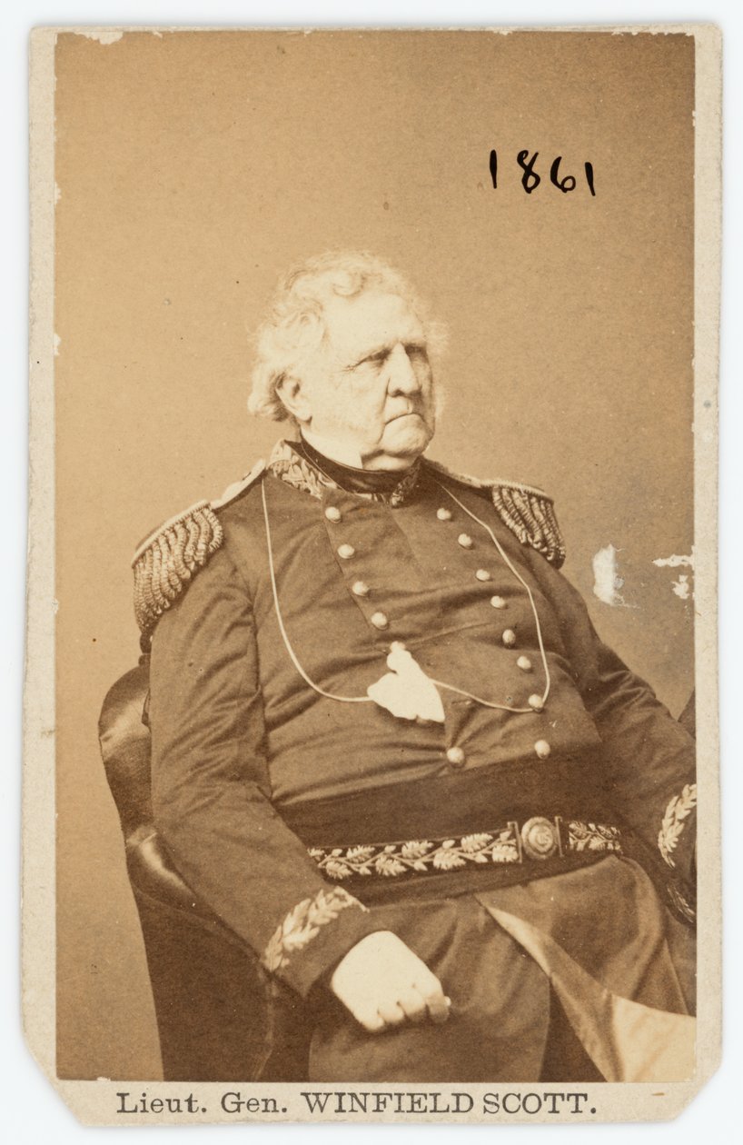 General Winfield Scott af Charles DeForest Fredricks