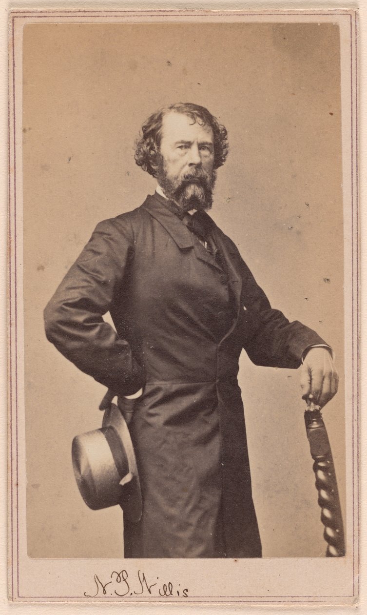 Nathaniel Parker Willis af Charles DeForest Fredricks