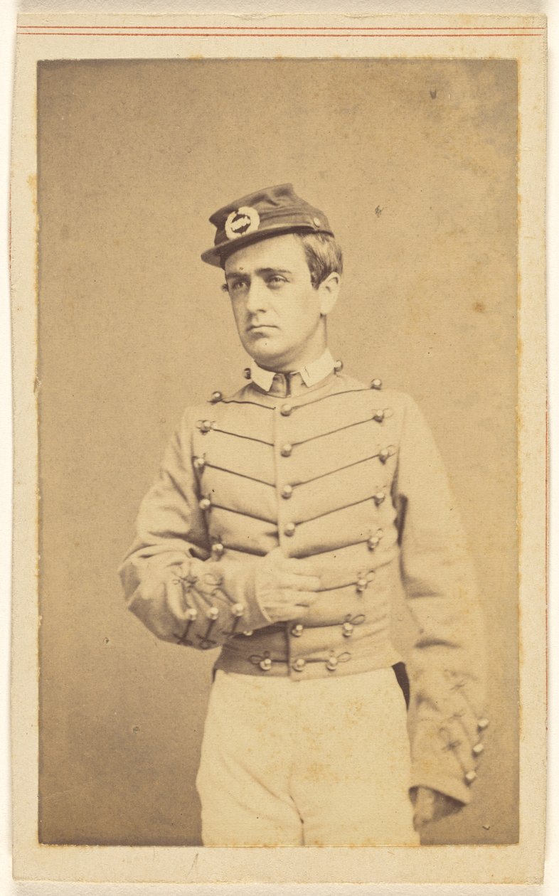 [Uidentificeret unionssoldat, stående]. af Charles DeForest Fredricks