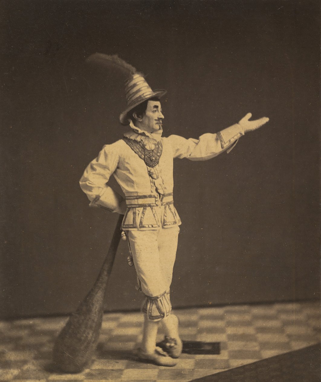 Klovn, ca. 1860. af Charles De Forest Fredricks