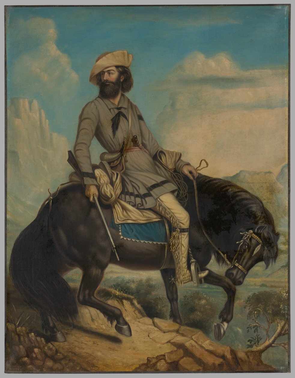 Long Jakes (kopi af kunstneren efter en original i 1844) af Charles Deas