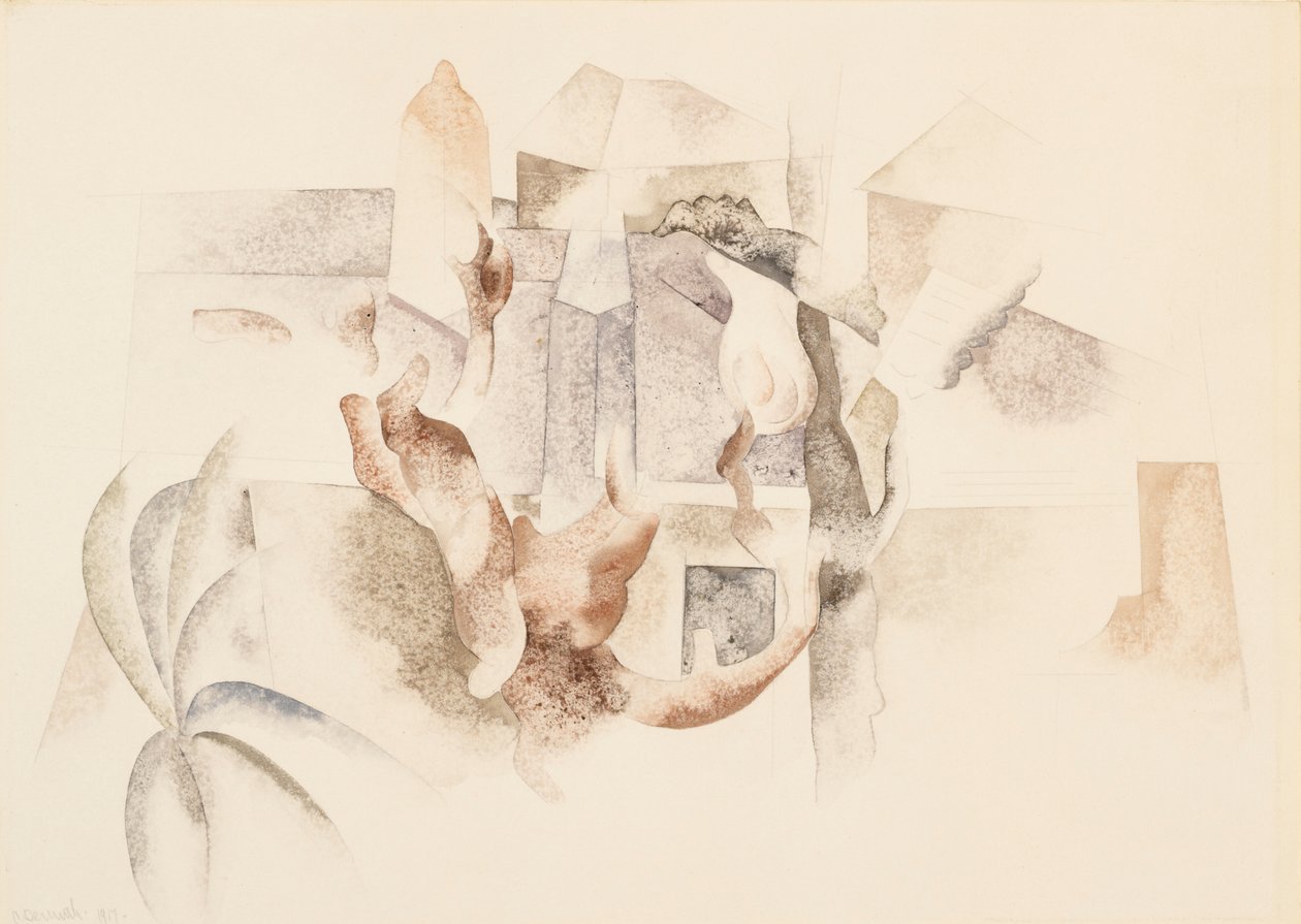 Bermuda-landskab nr. 2 af Charles Demuth