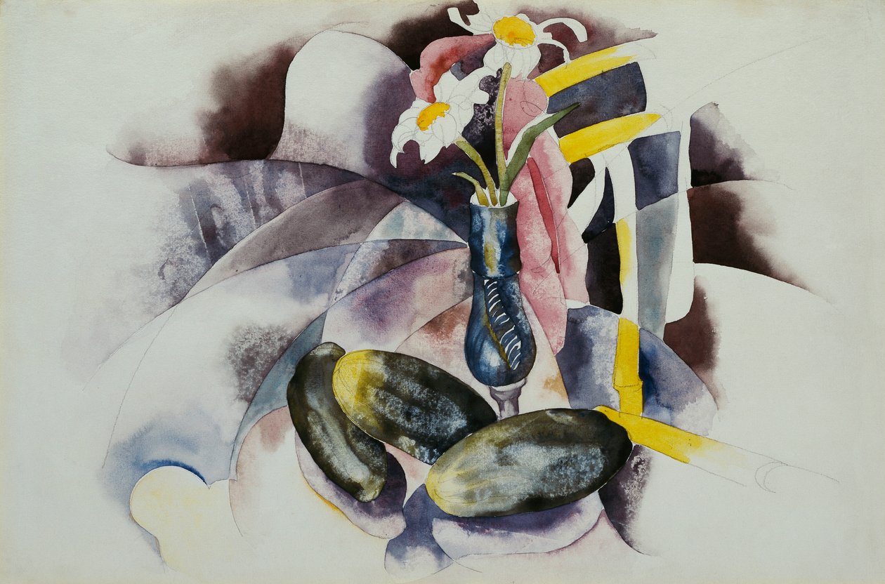 Blomster og Agurker af Charles Demuth