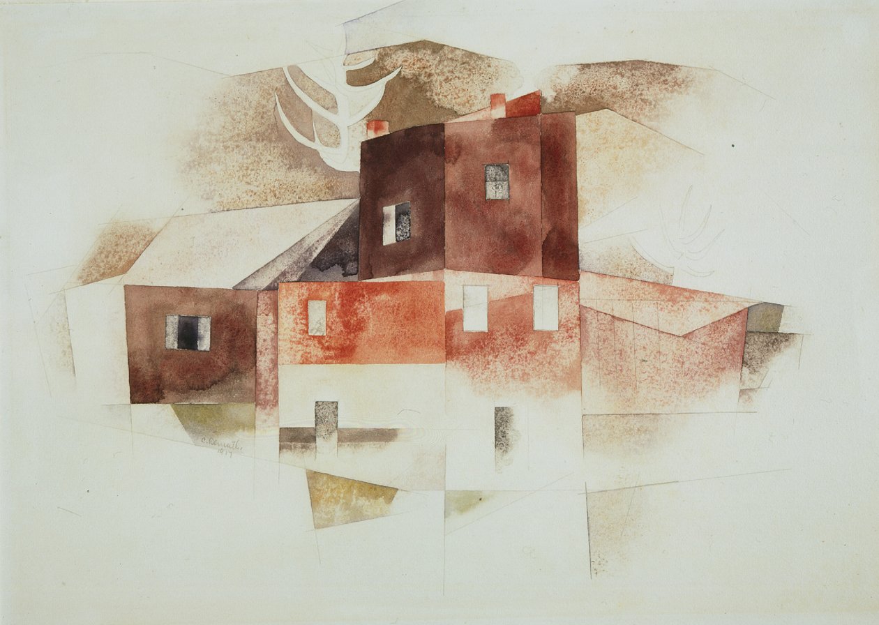 Gamle huse af Charles Demuth