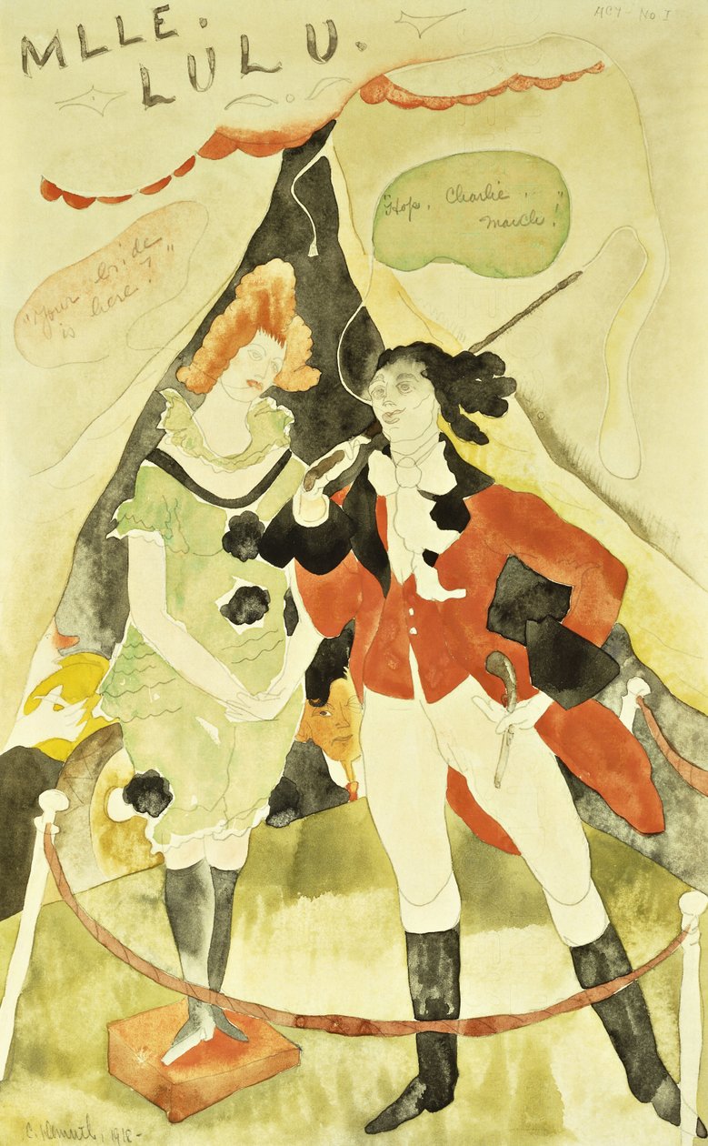 Dyretæmmeren præsenterer af Charles Demuth