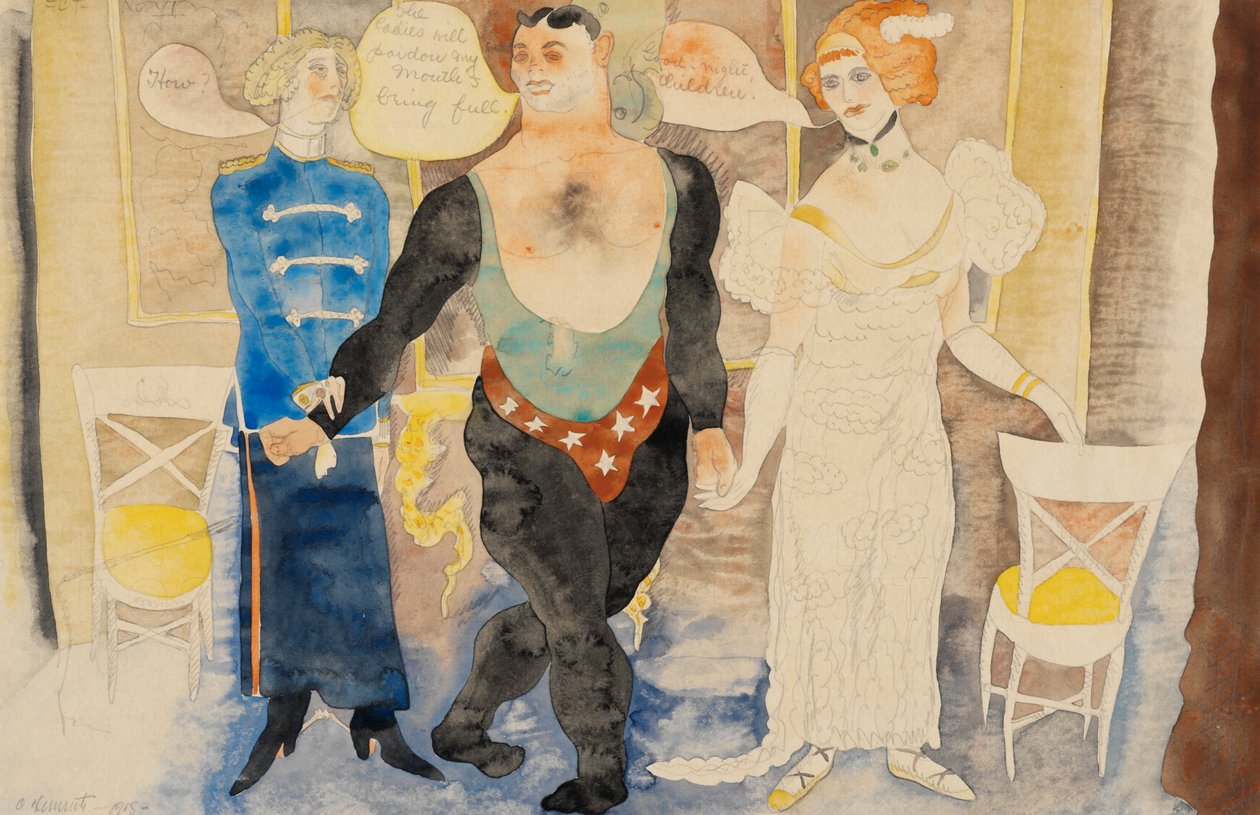 Damerne må have mig undskyldt, at jeg har munden fuld af Charles Demuth