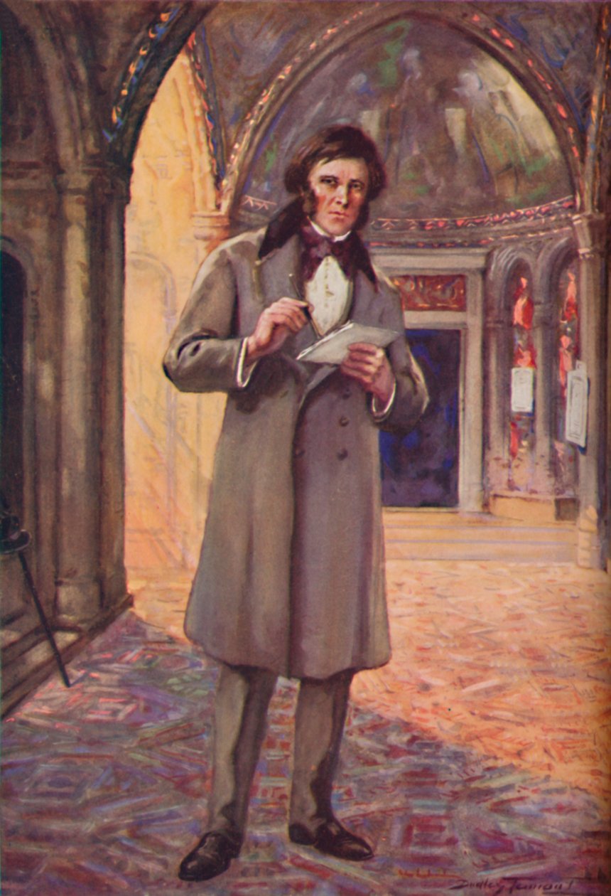 Ruskin i hans inspirations land, c1925 af Charles Dudley Tennant