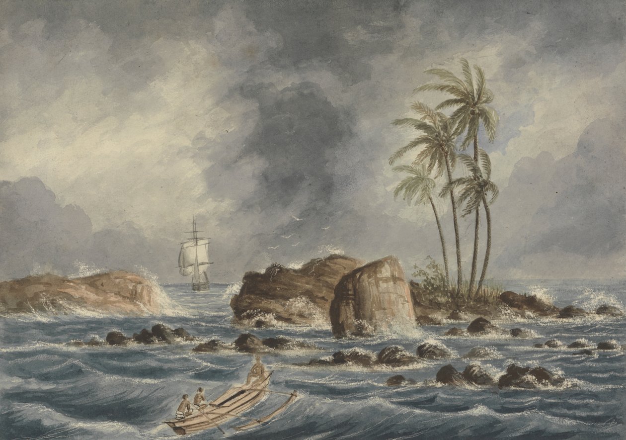 Galle Point, Ceylon (Sri Lanka) af Charles Dyce