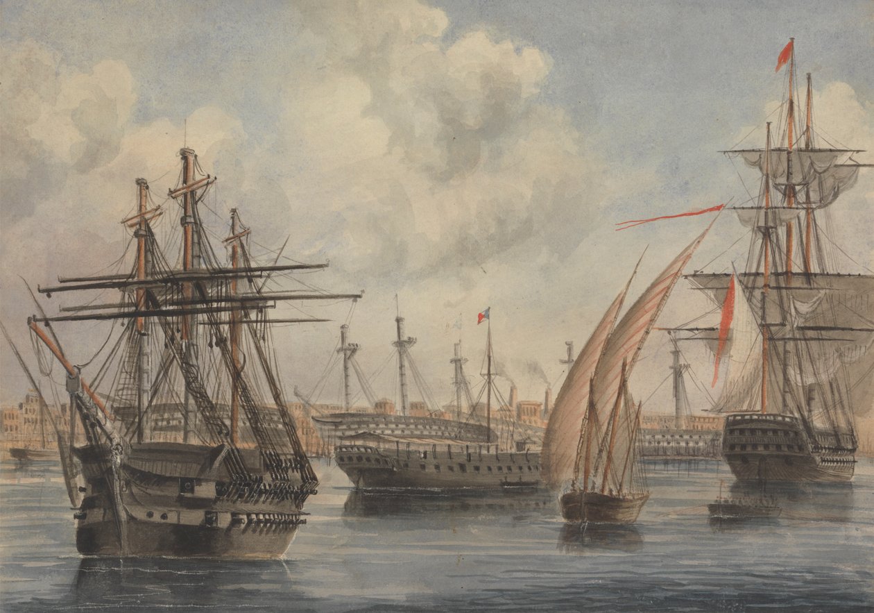 Havnen, Alexandria af Charles Dyce