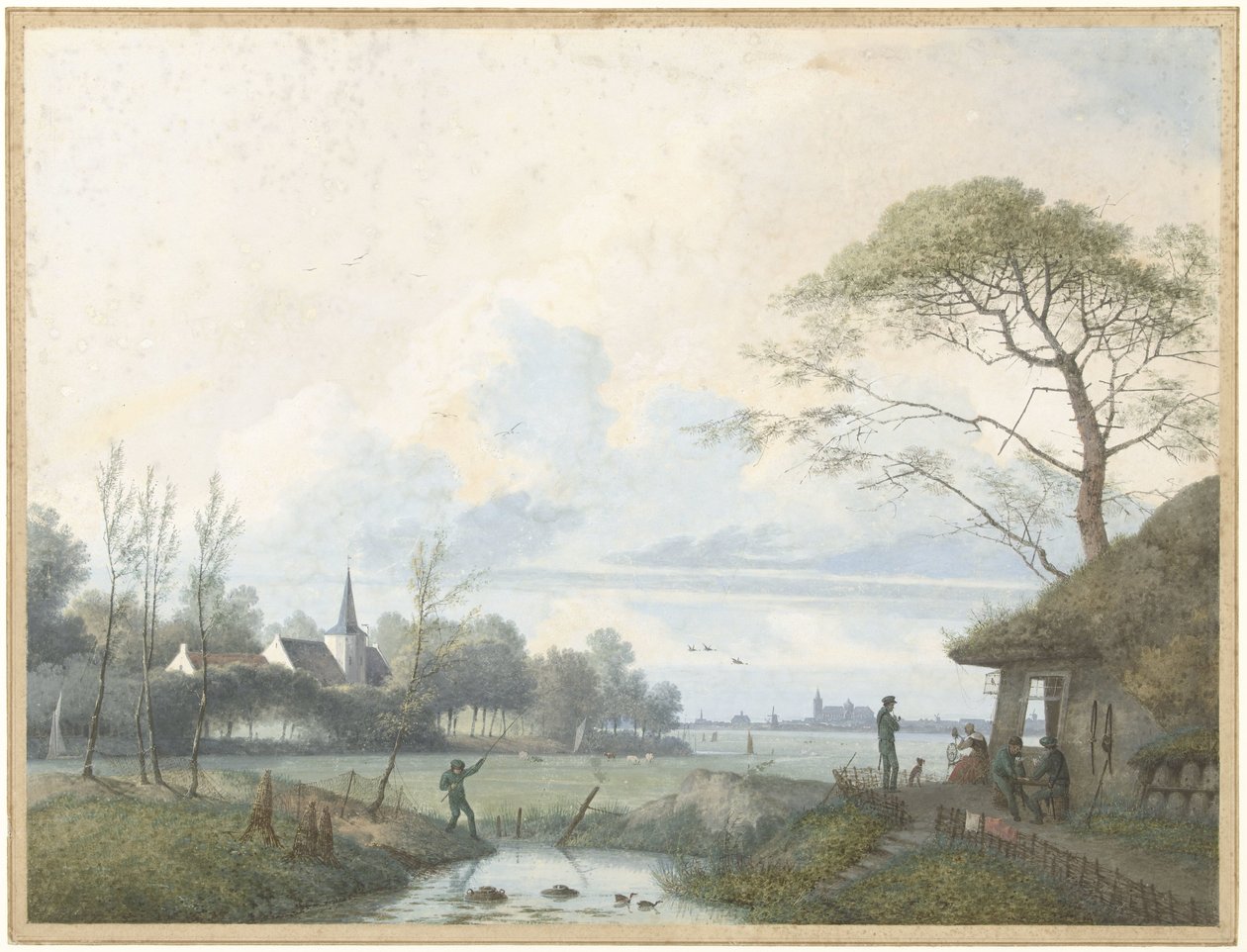stående tiger af Charles Edmé Saint Marcel Cabin