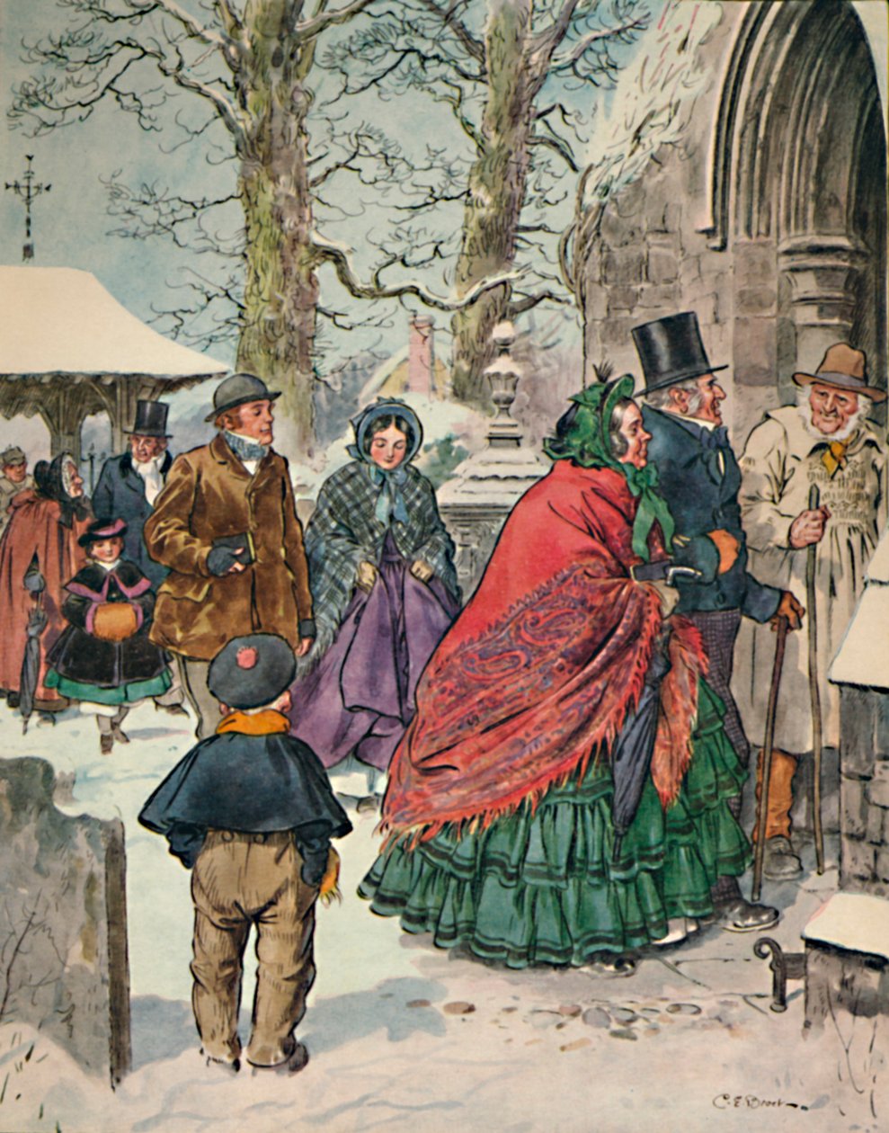 Fra jul. Alexander Smiths Essays Dreamthorp, 1862, 1923 af Charles Edmund Brock