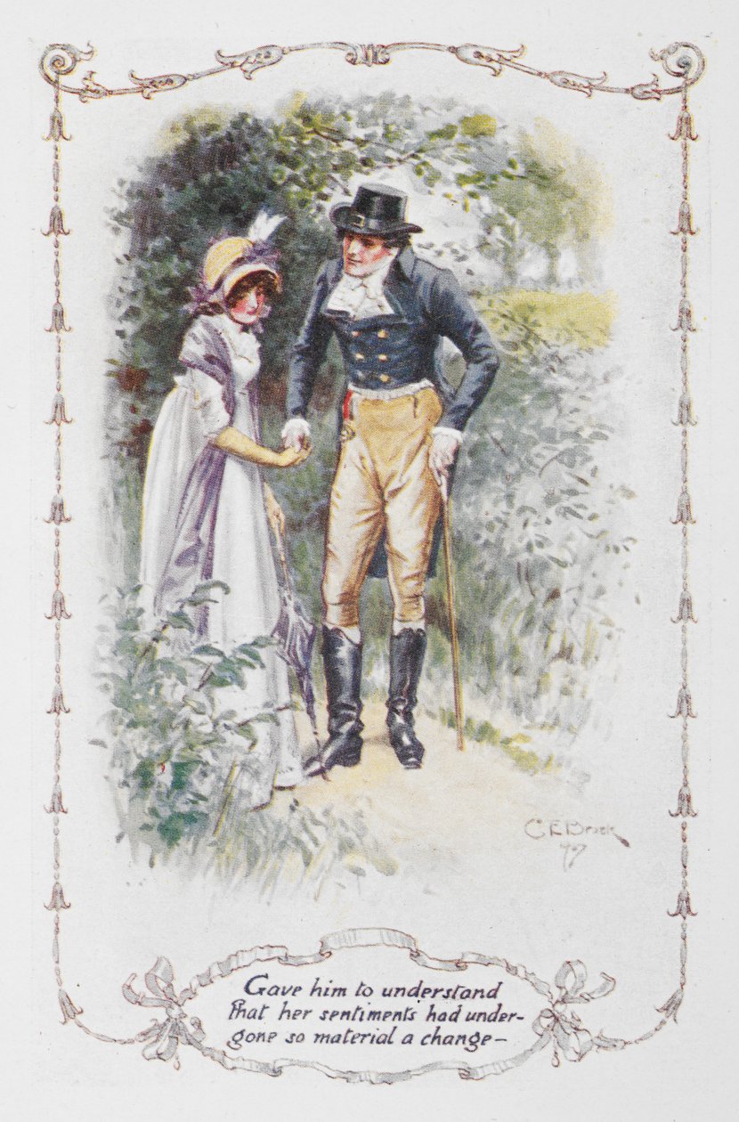 Gav ham til at forstå, at hendes følelser havde undergået en så væsentlig forandring..., illustration fra 